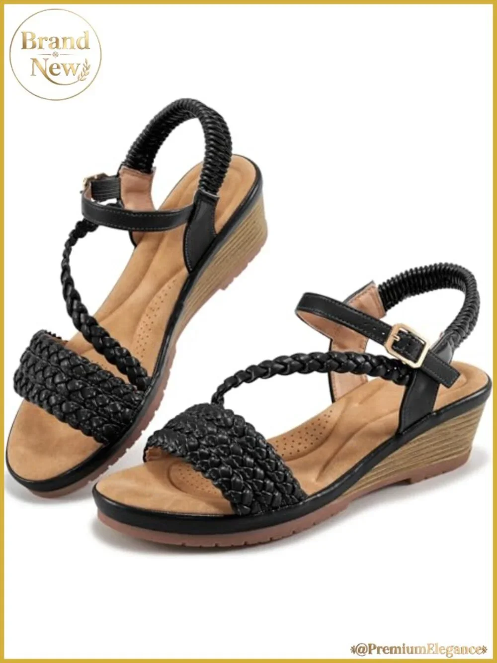 Wedge Sandals Women Dressy Strappy Platform Summer Wedding Walking Shoes